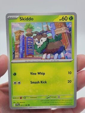 2023 Pokémon TCG Skiddo Scarlet & Violet Base Set 11/198 Common NM